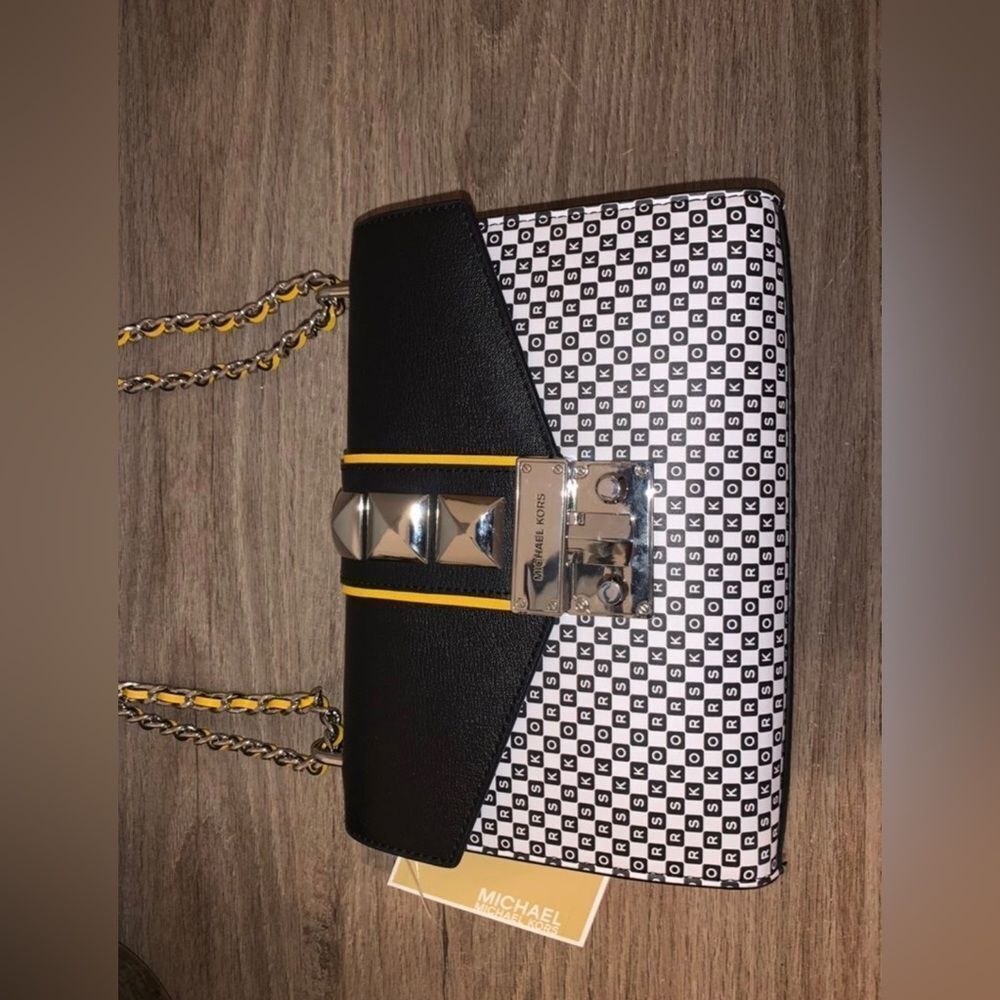 NWT MK New York City Rose Medium Flap Should - Picture 10 of 11